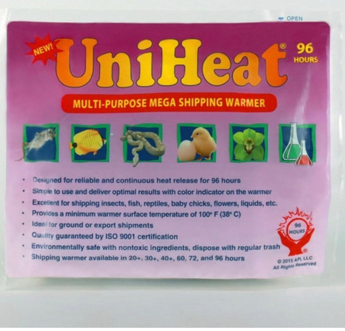 Heat pack-Uniheat 96 hour shipping heat pack - Glitter and Grow Co.